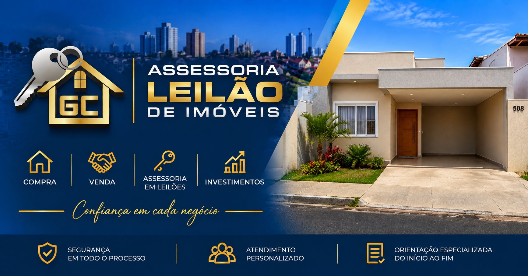 Assessoria Especializada em Leilões de Imóveis - GC Assessoria Leilão de Imóveis